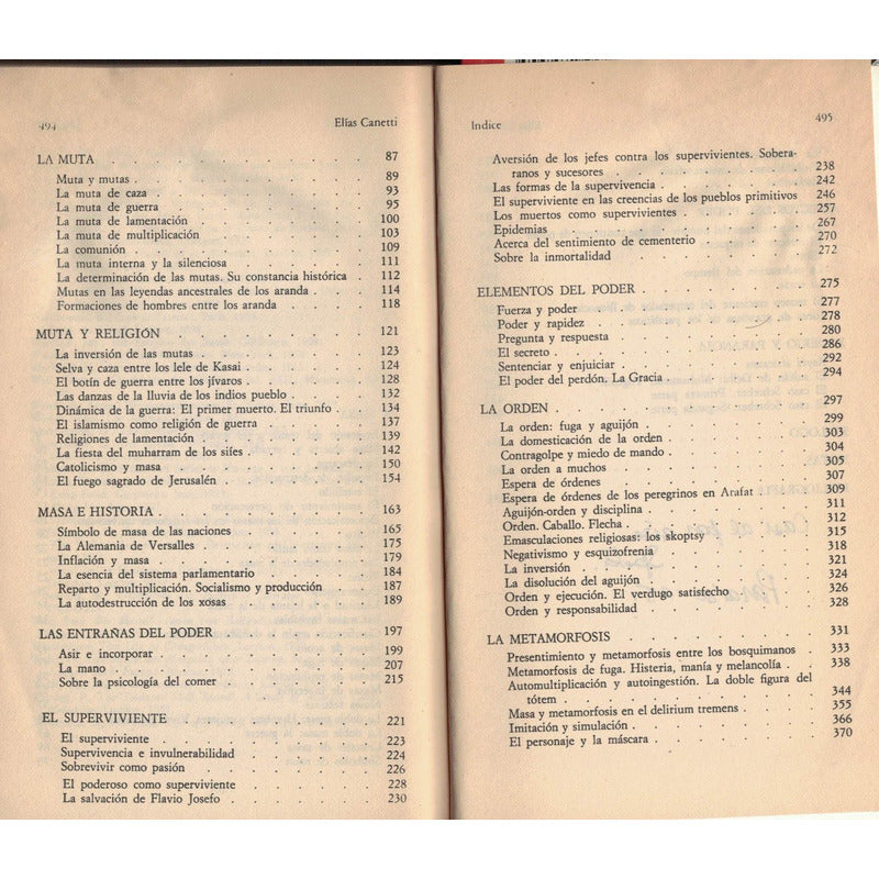 Masa_y Poder. Elias Canetti, Alianza Ed., 1987