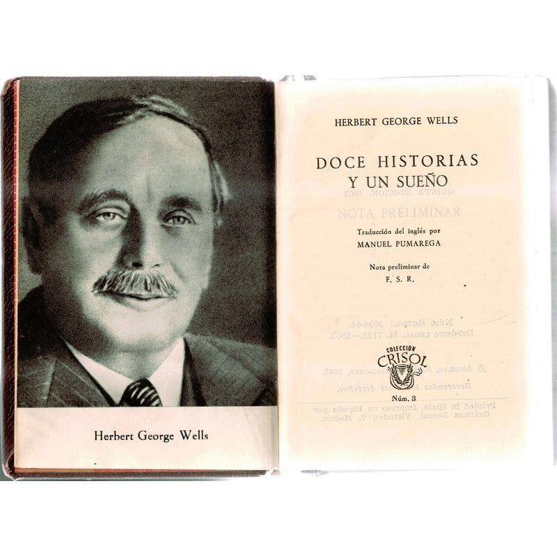 Doce Historias Y Un Sueño. H G Wells (crisol Piel)