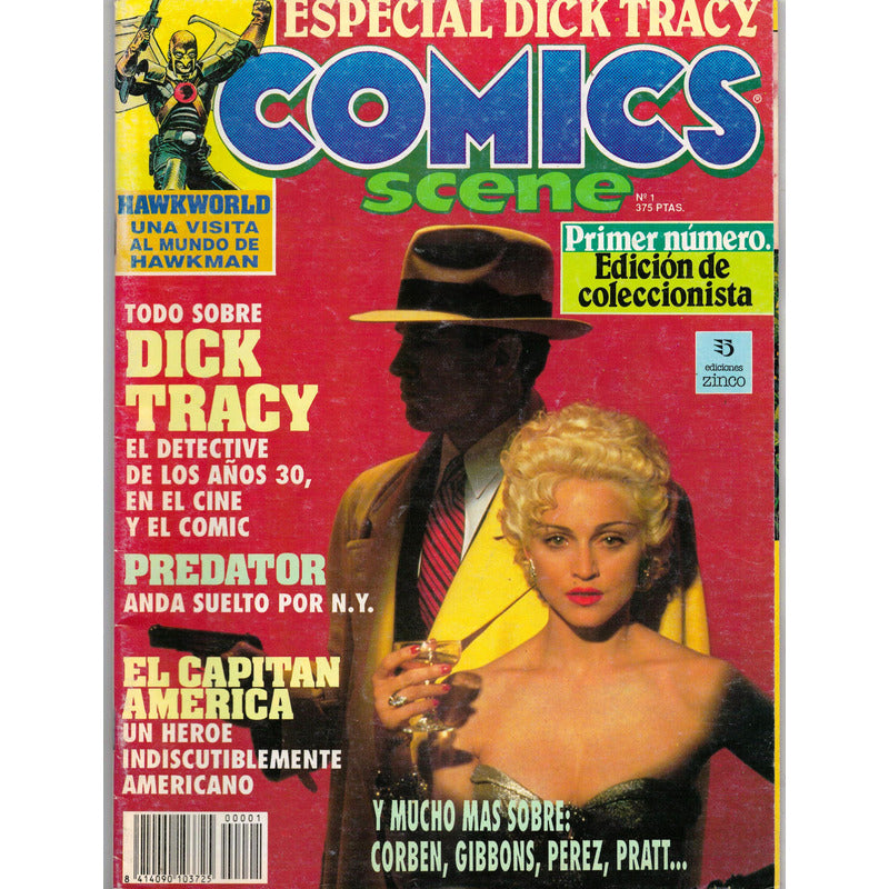 Comics Scene # 1. Ediciones Zinco 1990