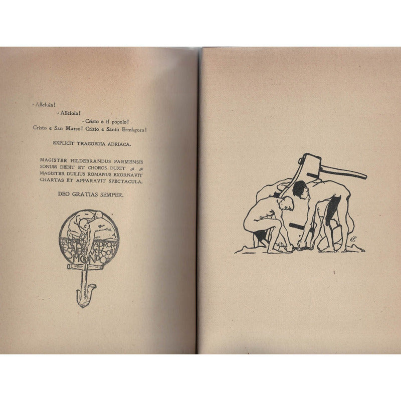La Nave -tragedia-. Gabriele D'annunzio, Italia 1908
