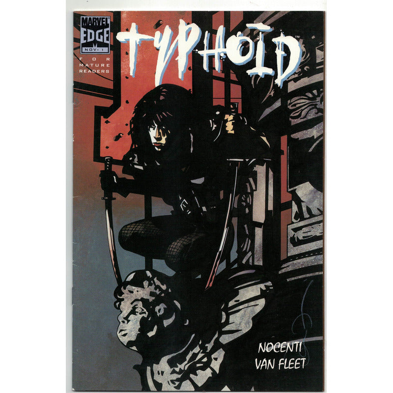 Typhoid 1, 2, 3, 4. Ann Nocenti, Van Fleet, Marvel Edge 1995