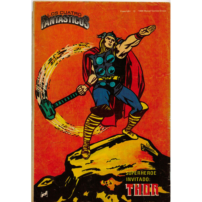 Los Cuatro Fantasticos # 38 Novedades 1980