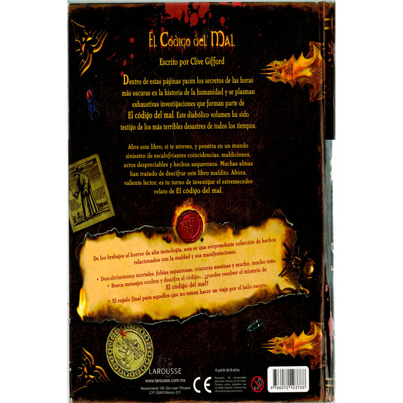 El Codigo Del Mal. Clive Gifford, Mexico 2011 (visual)