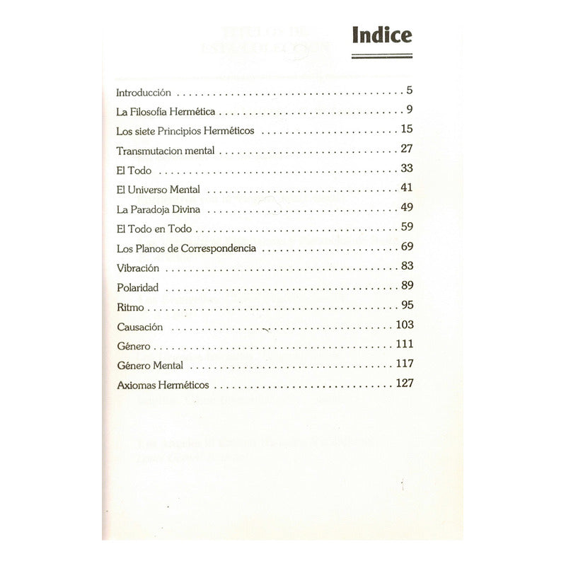 Kybalion -por Tres Iniciados-. Mexico 2008