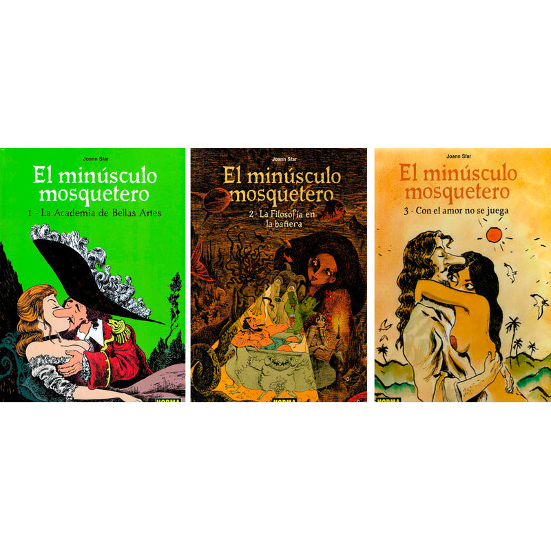 Minusculo Mosquetero 1, 2 Y 3. Joann Sfar, España 2007