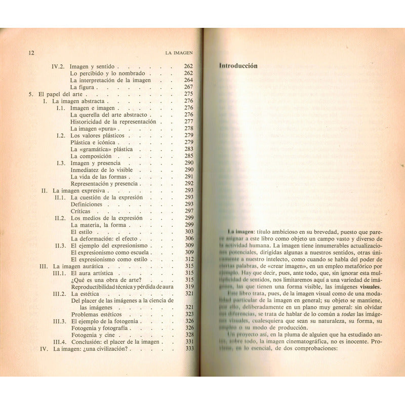 Imagen -fenomeno Perceptivo-. Jacques Aumont, España 1992