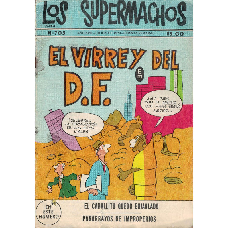 Virrey Del D. F. [supermachos #705] 1979