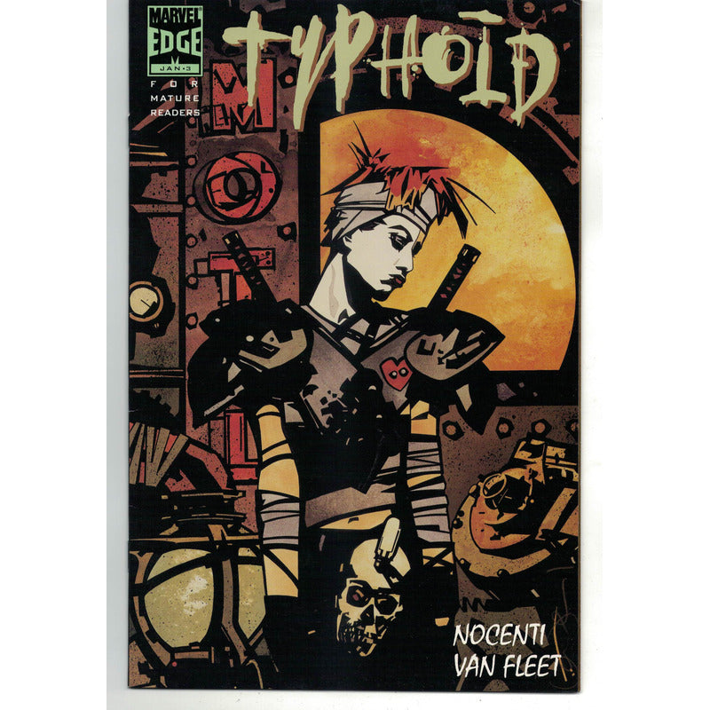 Typhoid 1, 2, 3, 4. Ann Nocenti, Van Fleet, Marvel Edge 1995