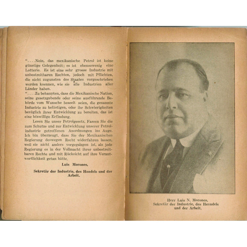 Erhebungen Über Mexiko. [ölregulierung]. Mexiko 1926