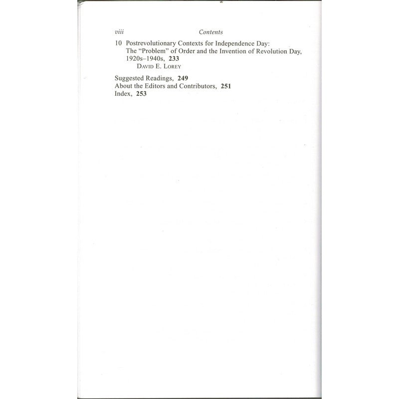 Viva Mexico Viva La Independencia. H Beezley, U S 2001