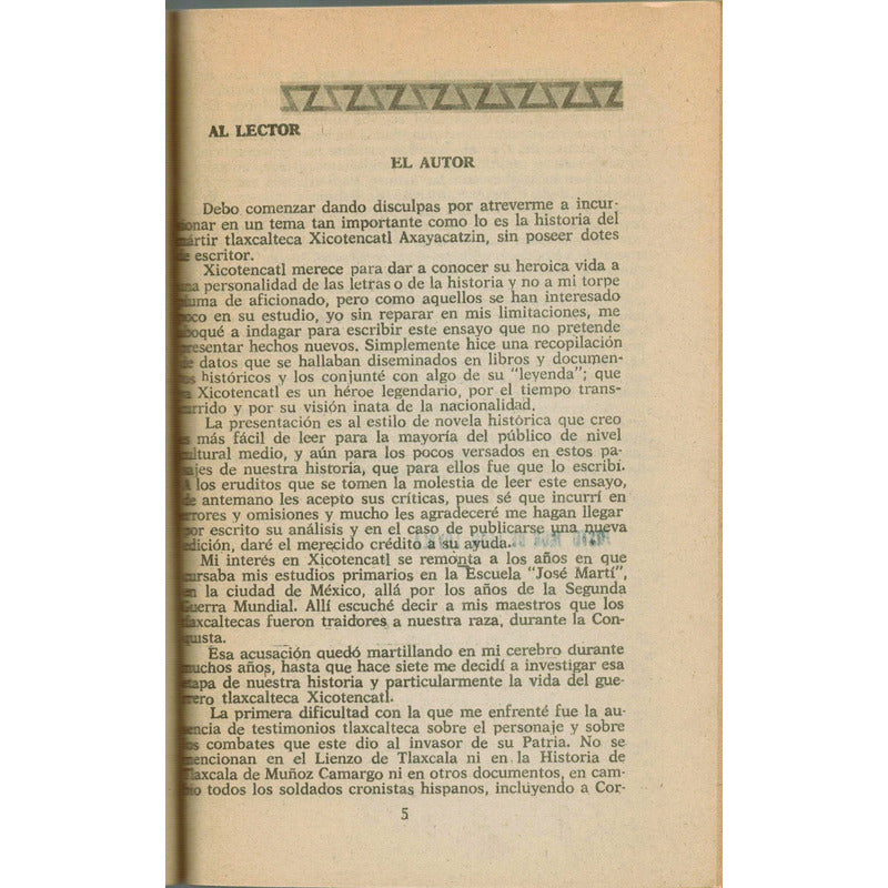 Xicotencatl -guerrero Indomable-. Leon Loyola, Mexico 1986
