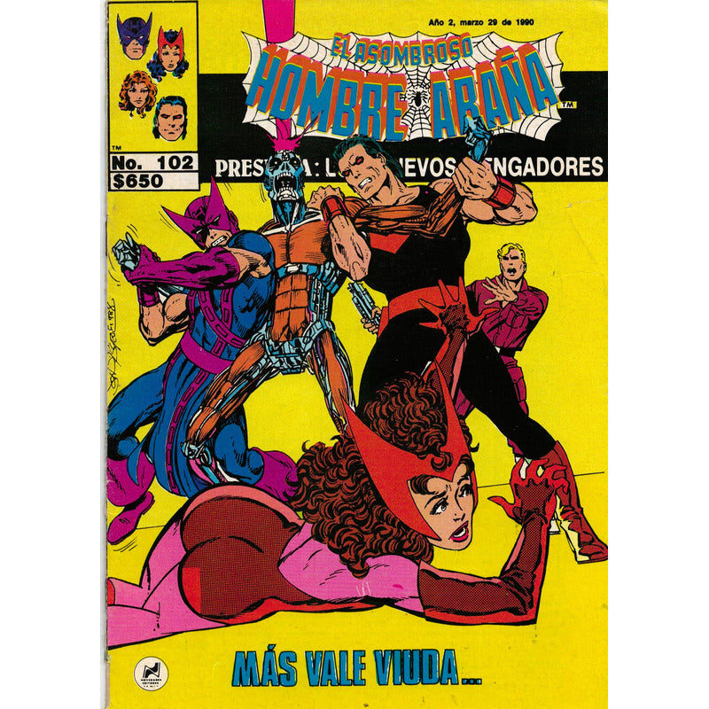 El Asombroso Hombre Araña Los Nvo Vengadores # 102 Novedades