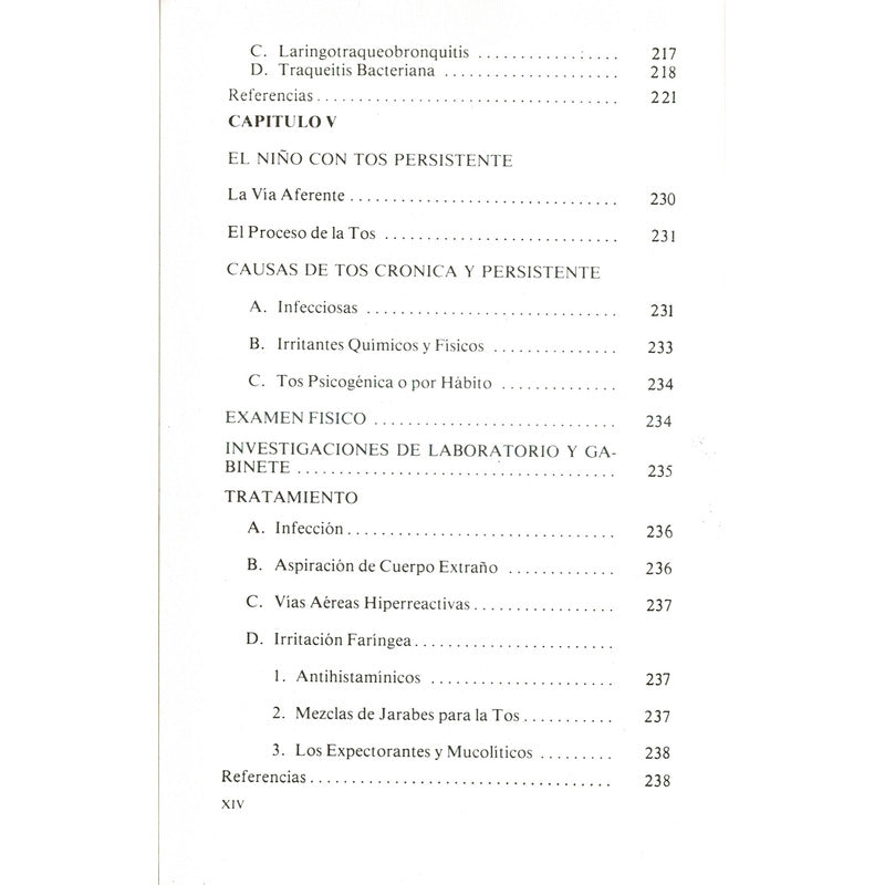 Infecciones Vias Respiratorias Pediatria. R Rodriguez, 1989