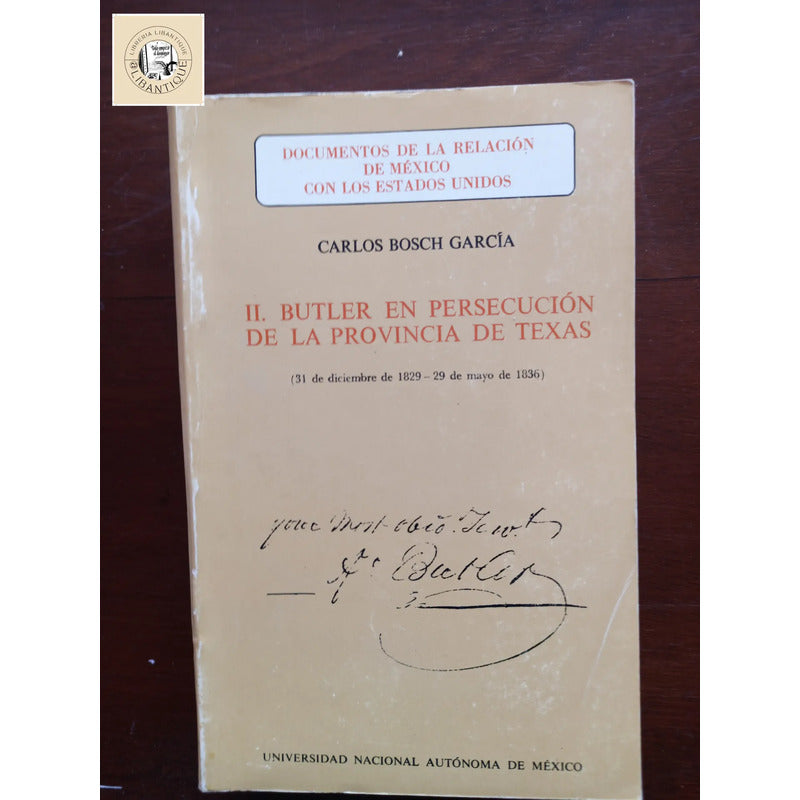 Documentos Relacion Mexico Estados Unidos (6v) Carlos Bosch