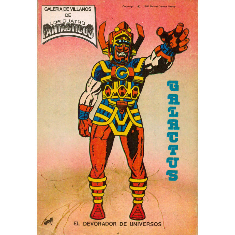 Los Cuatro Fantasticos No 52 Novedades Editores 1981