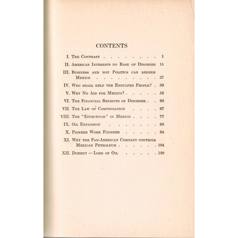 Mexican Problem [tamaulipas}. C W Barron, E U A 1917