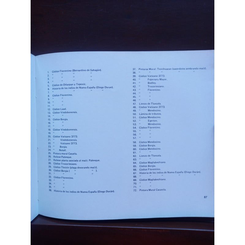 Antiguas Representaciones Del Maiz Mariano Lopez Mexico 1982