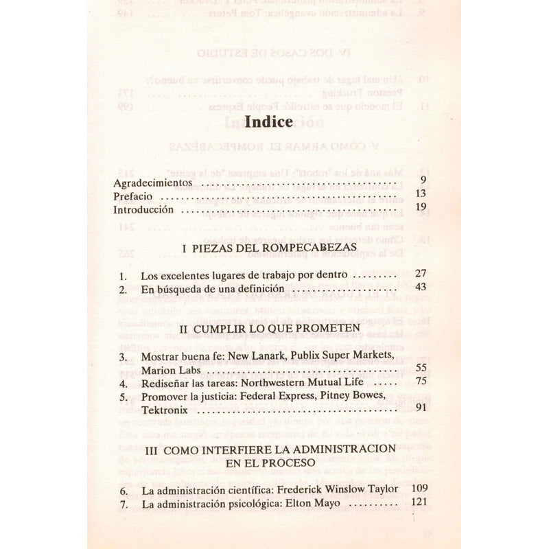 Un Gran Lugar Para Trabajar. Levering, Argentina 1993