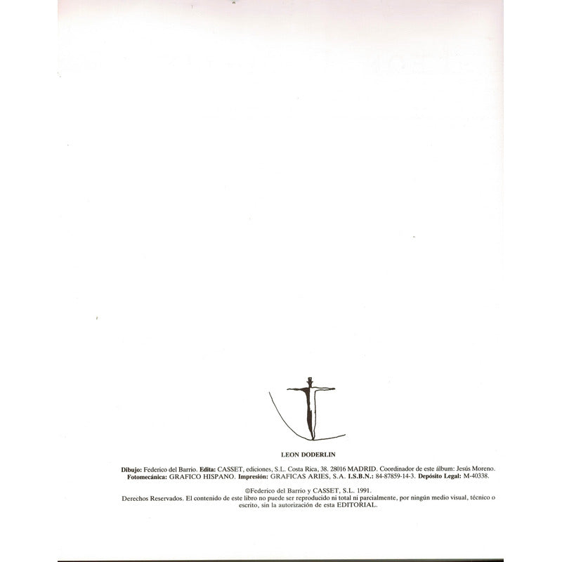 Federico Del Barrio (recopilacion). Leon Doderlin, 1991