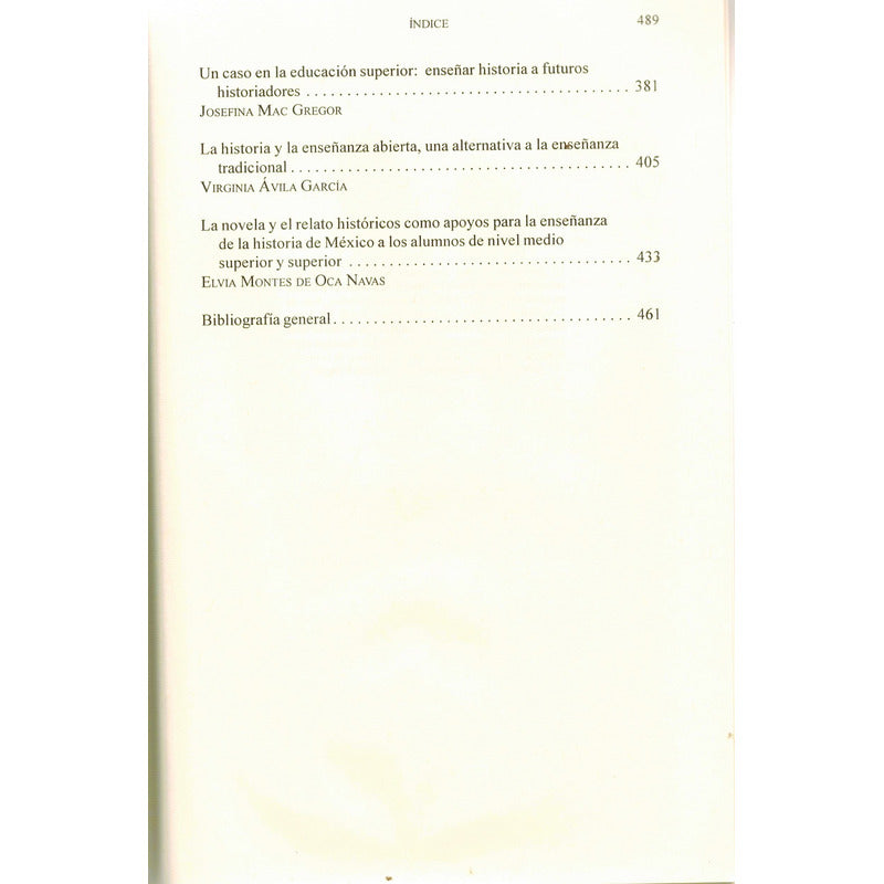 Formacion De Una Conciencia Historica. Galvan Lafarga Coord.