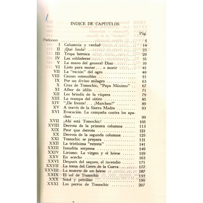 Tomochic. Heriberto Frias, Mexico 1987