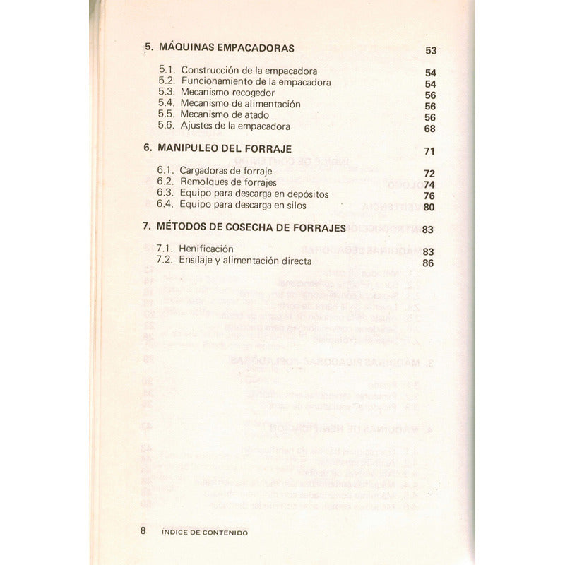 Manuales: Cosechadoras De Forajes (educacion Agropecuaria)