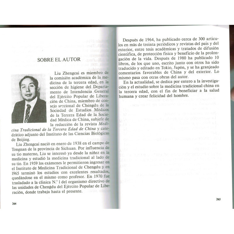 El Misterio De La Longevidad. Liu Zhengcai, Mexico 2005