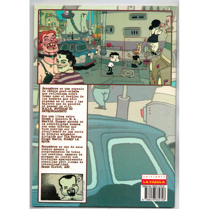 Escombros (4 De 4) Dave Cooper, Brut Comix, La Cupula 2000