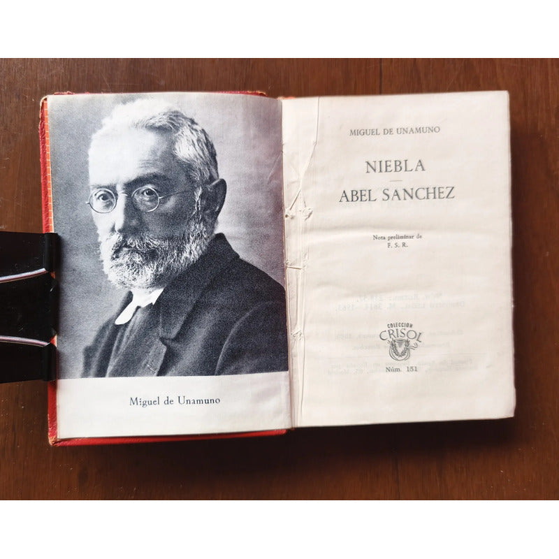 Niebla. Abel Sánchez. Miguel De Unamuno, Aguilar Ediciones