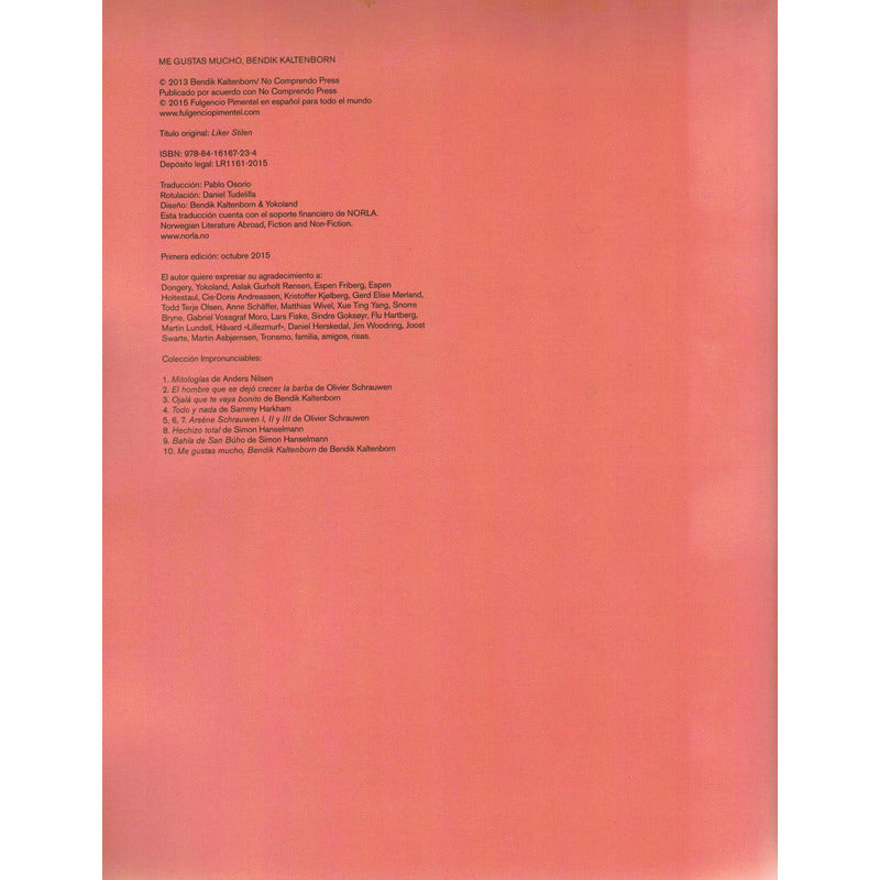 Me Gustas Mucho. Kaltenborn, Fulgencio Pimentel2015ilustrado