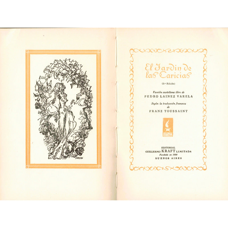 El Jardin De Las Caricias. Franz Toussaint, Argentina 1952