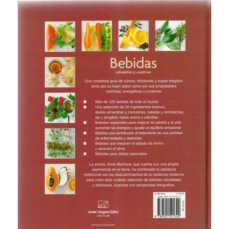 Bebidas Saludables Y Curativas. A Mc Intyre, Argentina 2000