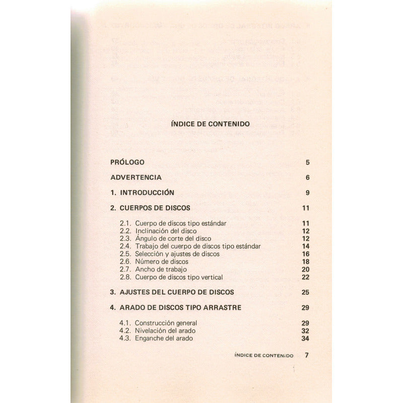 Manuales Agropecuarios: Arados De Discos. Mexico 1982