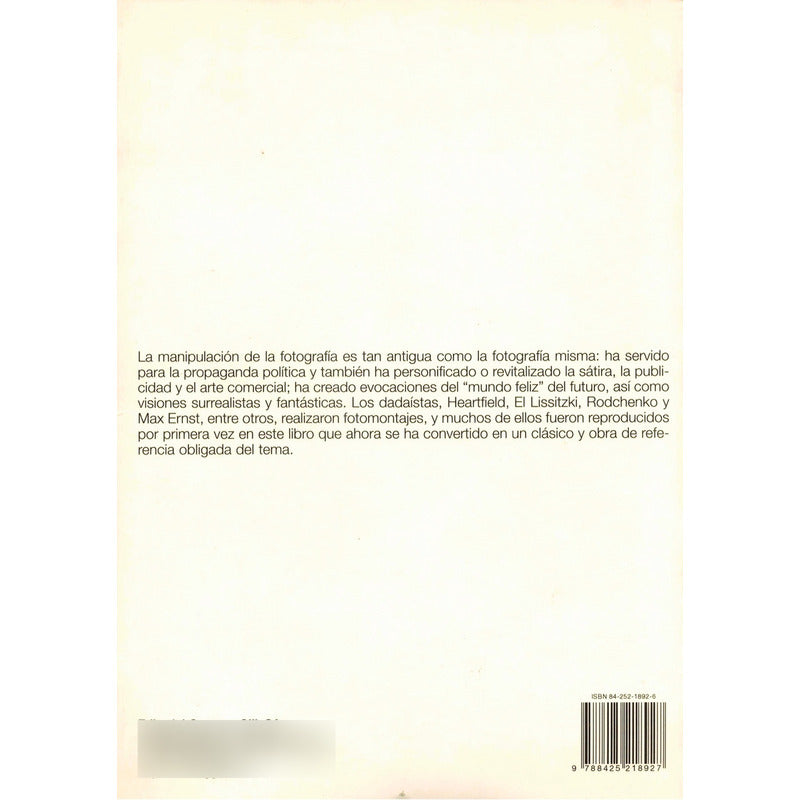 Fotomontaje. Dawn Ades, España 2002