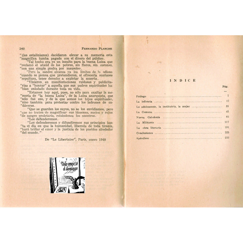 La Virgen Roja. Luisa Michel, Mexico 1954 (comuna Paris)