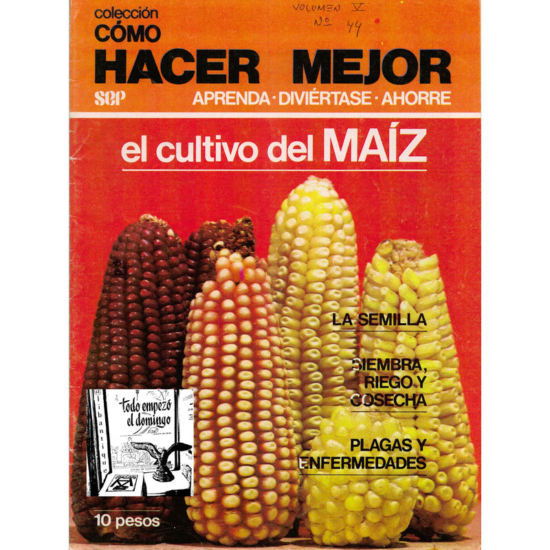 Como Hacer: Cultvo Del Maiz, Semilla, Siembra Y Plagas.