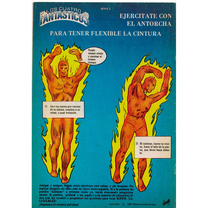 Comic Los Cuatro Fantasticos # 86 Novedades Ed. 1981