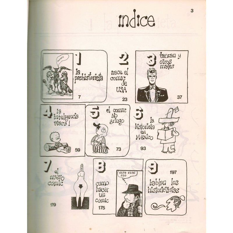 Vida De Cuadritos (historieta). Rius, Mexico 1983 (1a)