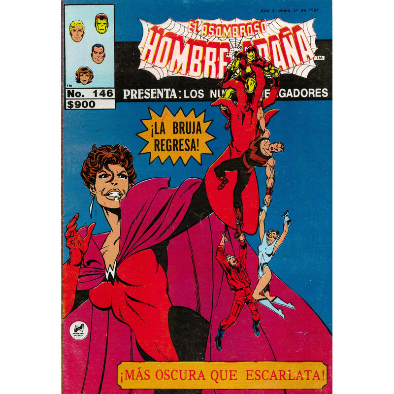 El Asombroso Hombre Araña: Los Nvo Vengadores# 146 Novedades