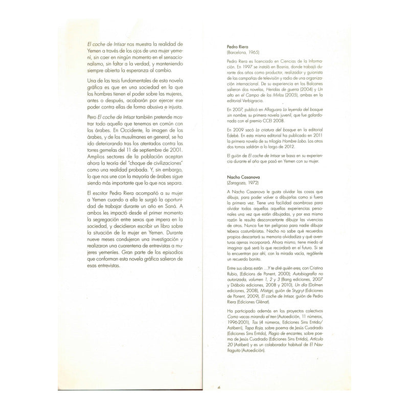 Coche De Intisar, Mujer En Yemen. Pedro Riera 2011 Ilustrado