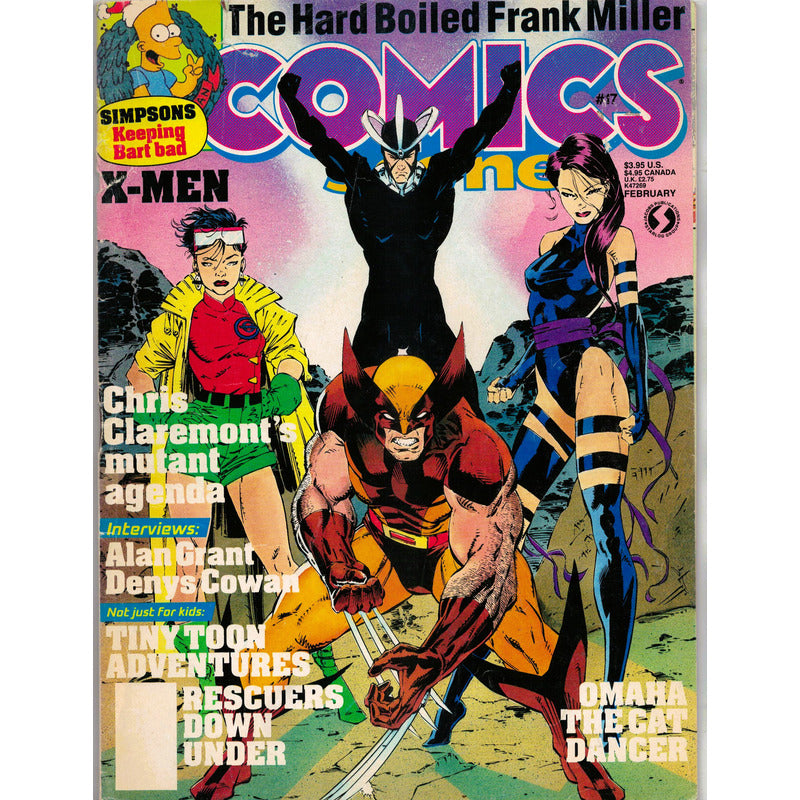 Comics Scene # 17. Jim Lee, U S 1991