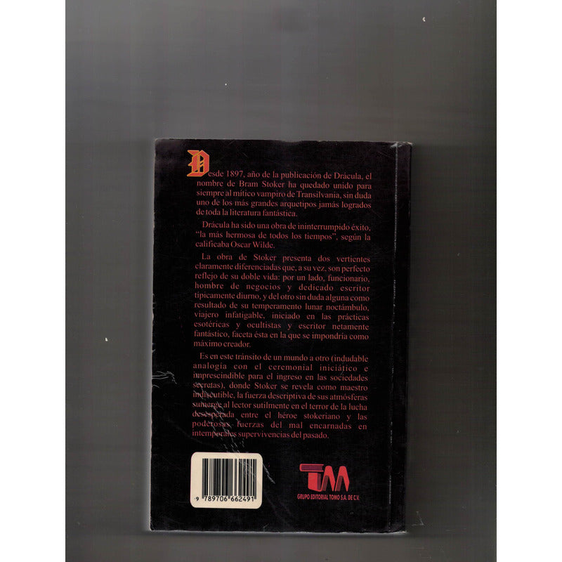 Dracula (estudio Preliminar). Bram Stoker, Mexico 2003