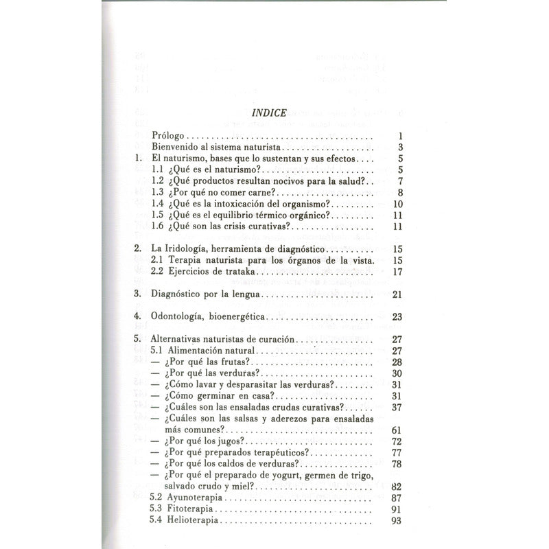 Manual Naturista. Shaya Michan, Mexico 1995