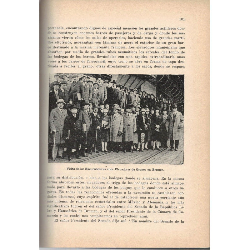 Excursion Hombres Negocios E Intelectuales A Europa 1925