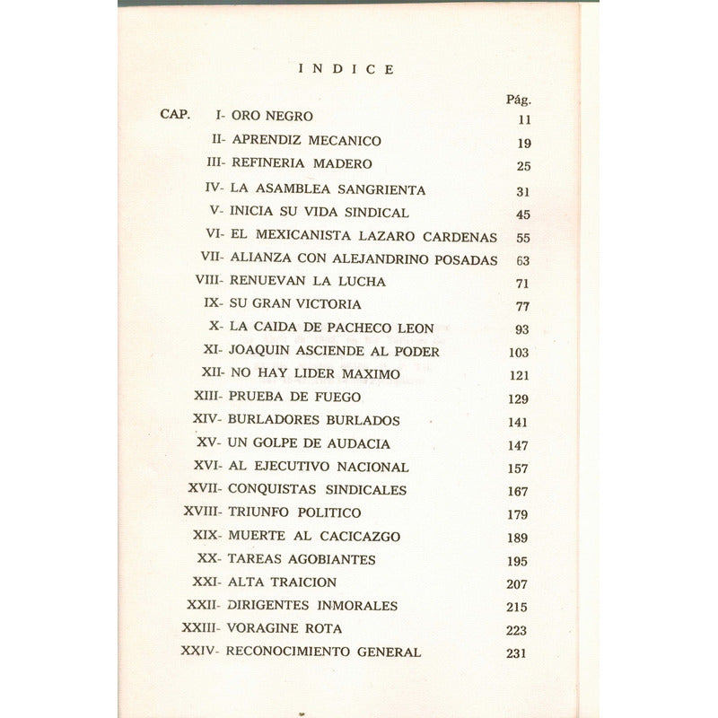 La Lucha De Un Lider Hernandez Galicia. Aguilar Briseño 1983