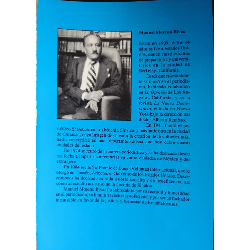 Socialismo En Topolobampo. Manuel Moreno Rivas (utopia)