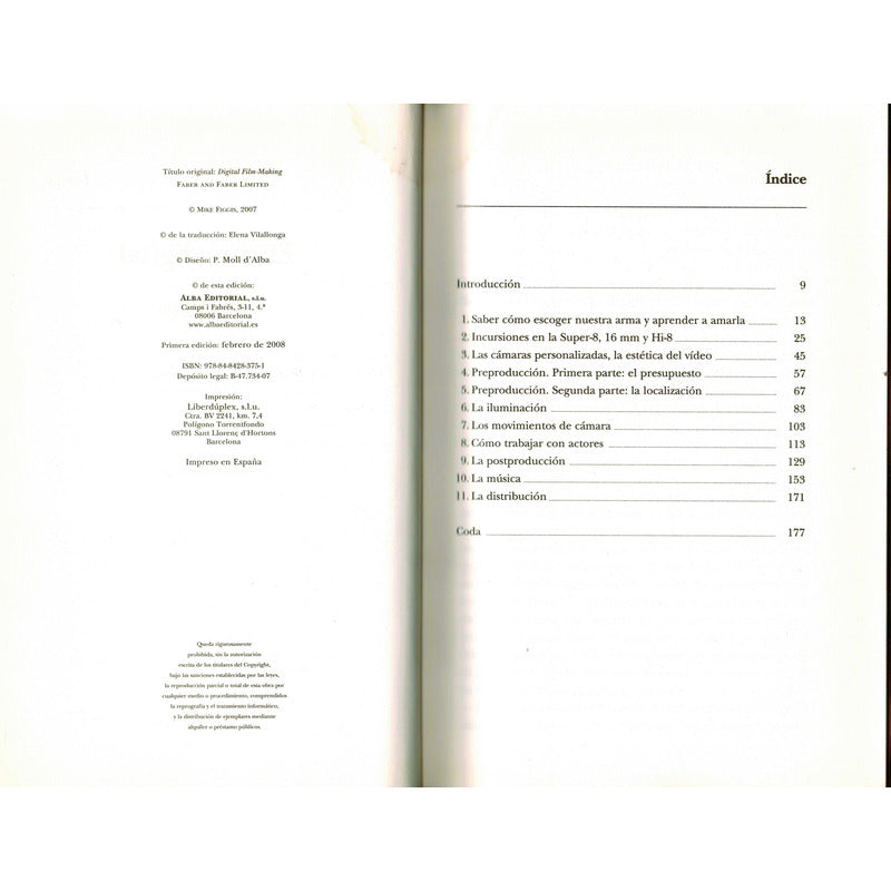 Cine Digital. Mike Figgis, España 2008 (tecnicas)