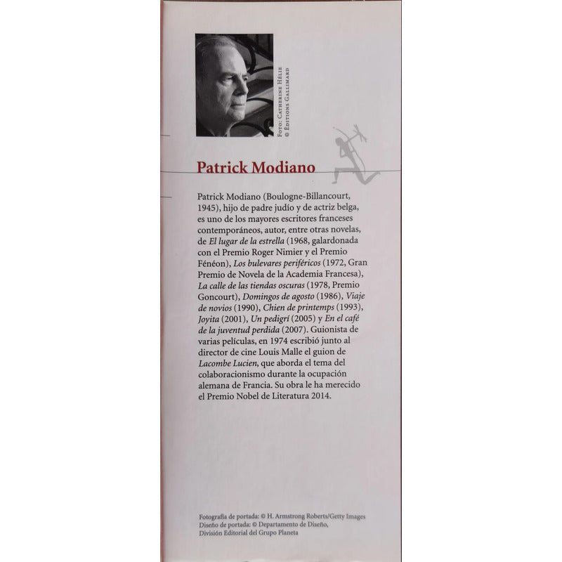 Dora Bruder. Patrick Modiano, (premio Nobel 2014)