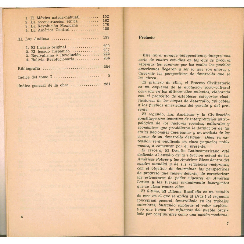 Las Americas Y La Civilizacion. Darcy Ribeiro Argentina 1969