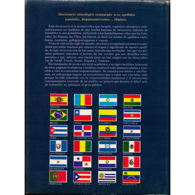 Diccionario Etimologico Apellidos Españoles Hispanoamericano